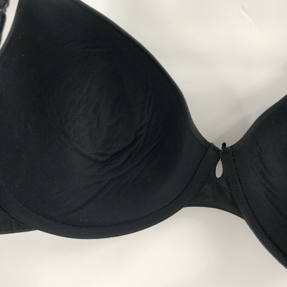CACIQUE Lightly Lined T-Shirt Bra 42DDD 42F Black Underwire Bra Women Plus Size - Picture 6 of 9